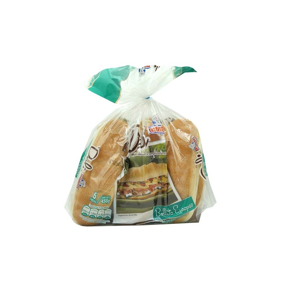 Comprar Pan Bimbo Bollito Europeo - 450gr