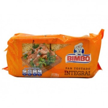 Comprar Pan Bimbo Tostado Integral - 250gr