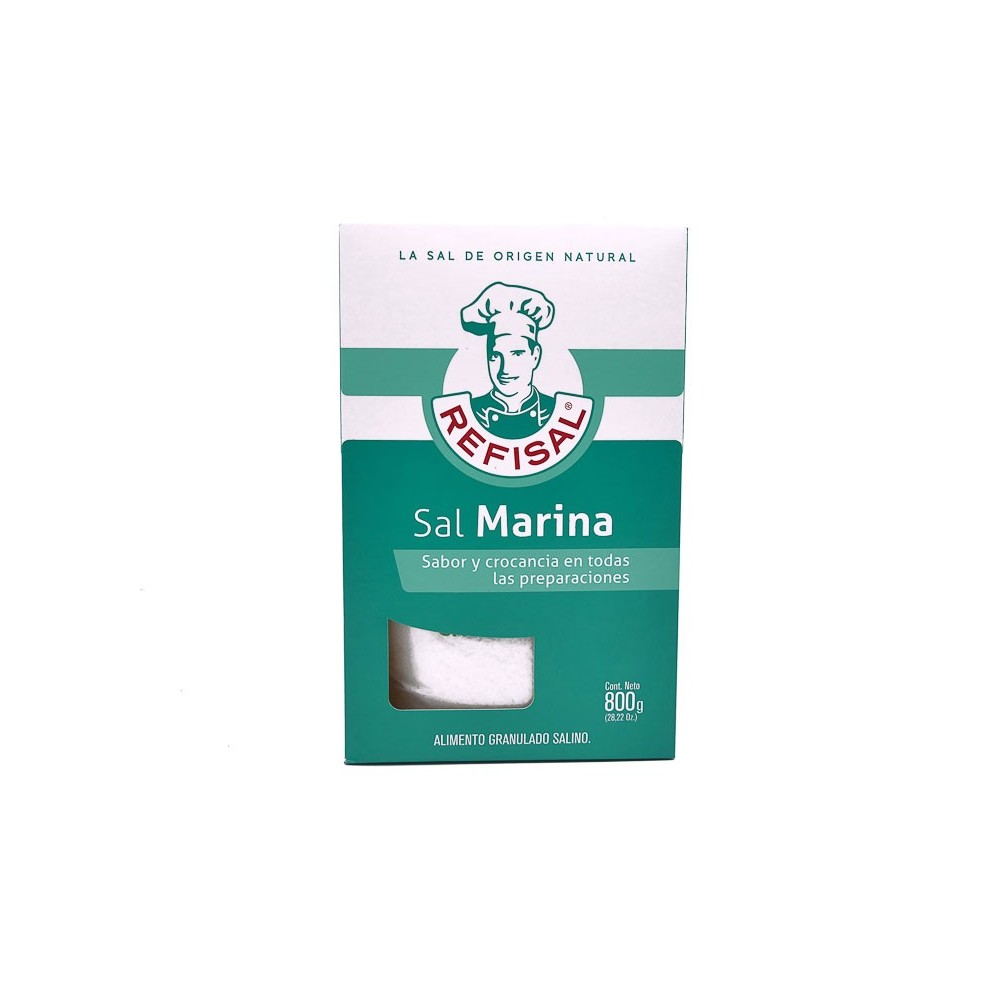 Comprar Sal Refisal Marina Refinada 800Gr