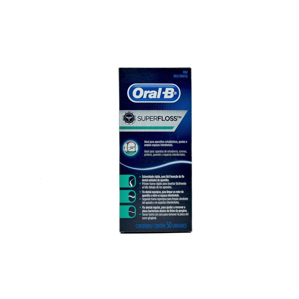 Comprar Hilo Dental Oral-B Expert Super Floss 50 Unidades | Walmart Costa  Rica - Somos parte de tu vida - Supermercado Masxmenos Costa Rica | Tu  súper